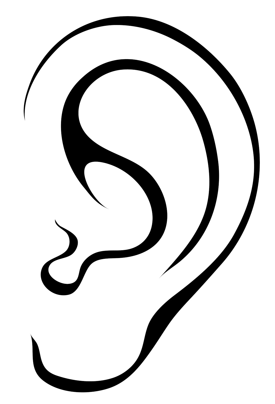 human ear clipart - photo #41