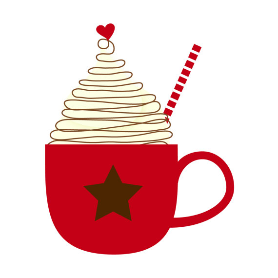 Pix For > Christmas Hot Chocolate Mug Clip Art