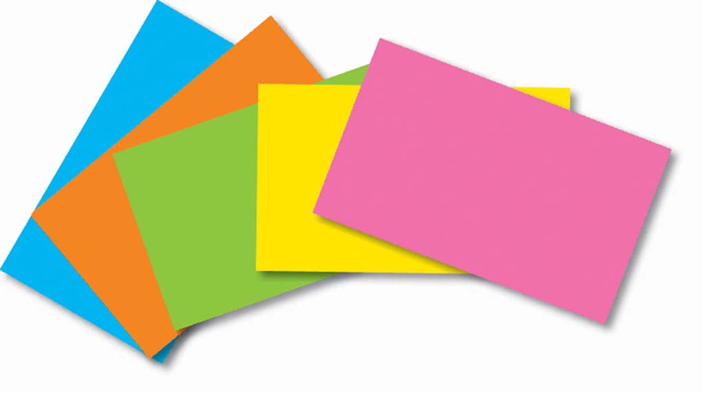 Pics For > Index Cards Clip Art