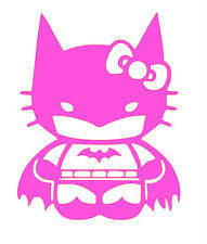 hello kitty batman decals
