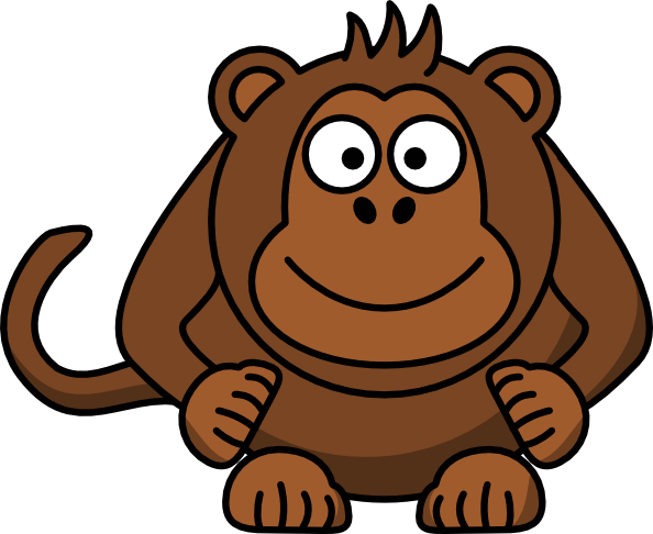 Animated Moving Clip Art Picture Monkey Expressions