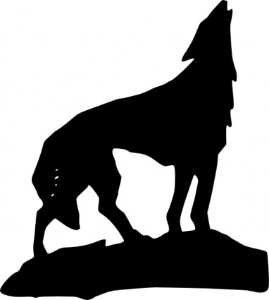 Wolf clip art vector, free vector images