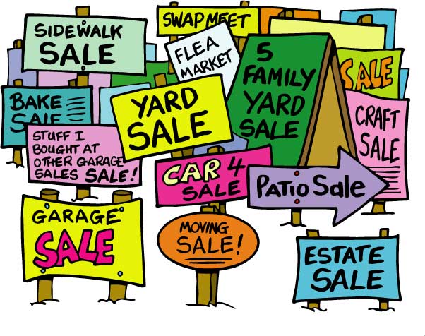 Garage sale signs What not to do and how to drive traffic to your ...
