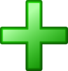 Green Cross - vector clip art online, royalty free & public domain