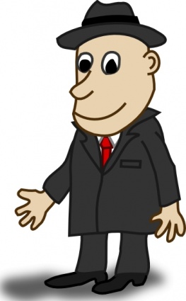 Download Comic Characters Businessman clip art Vector Free
