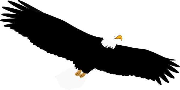 eagle silhouette clip art free - photo #45