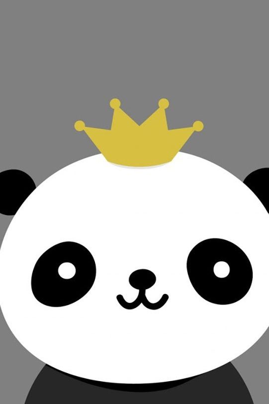 clipart panda crown - photo #41