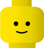 Lego Man Face- Blank clip art - vector clip art online, royalty ...