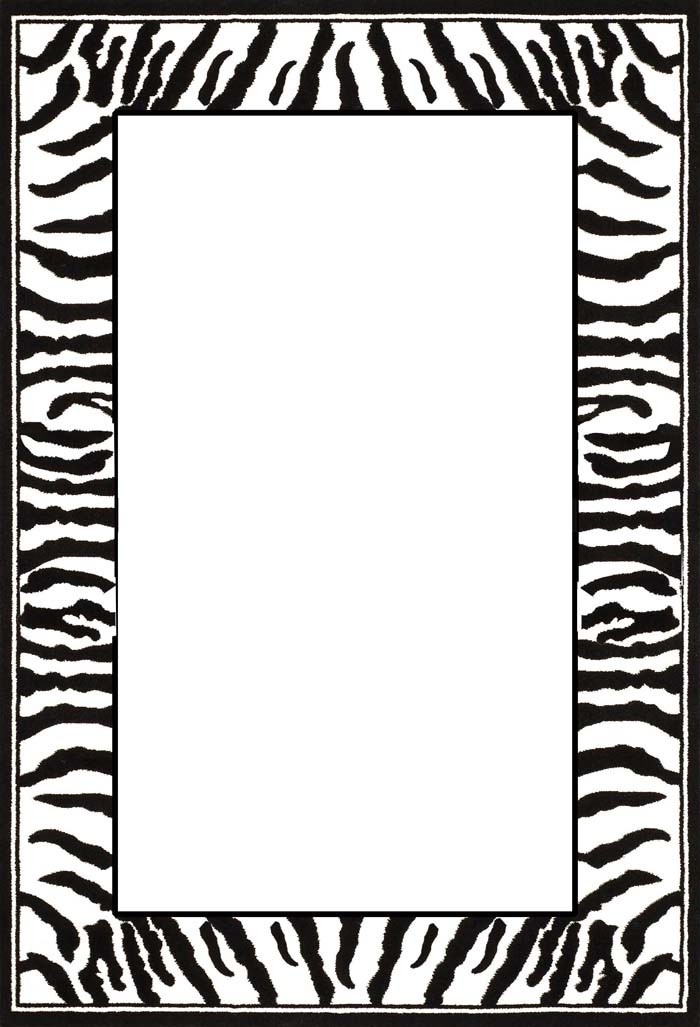 free zebra clipart borders - photo #7