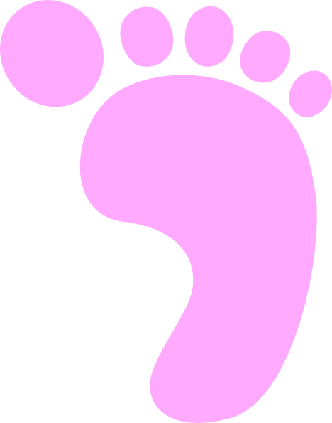 639 views Baby Footprint Template
