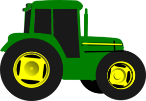 John Deere Green Tractor Clipart - Free Clipart Images