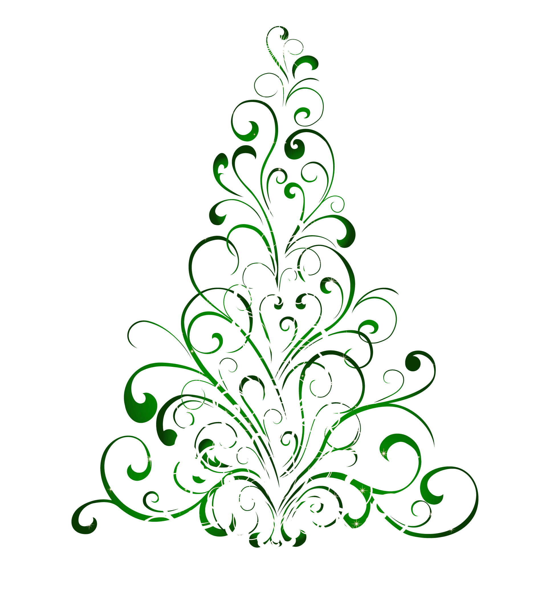 christmas clipart lines - photo #36