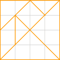 Printable Tangram Template - make tangram puzzle pieces