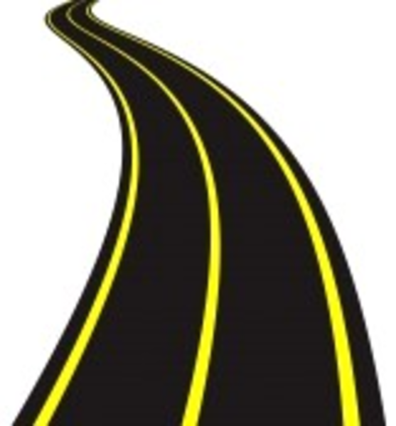 Straight road clipart png