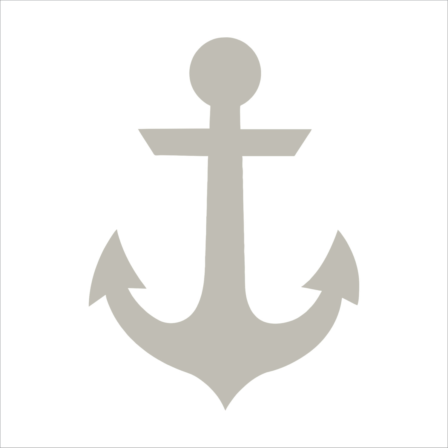 Best Photos of Anchor Template Printable - Free Anchor Stencil ...