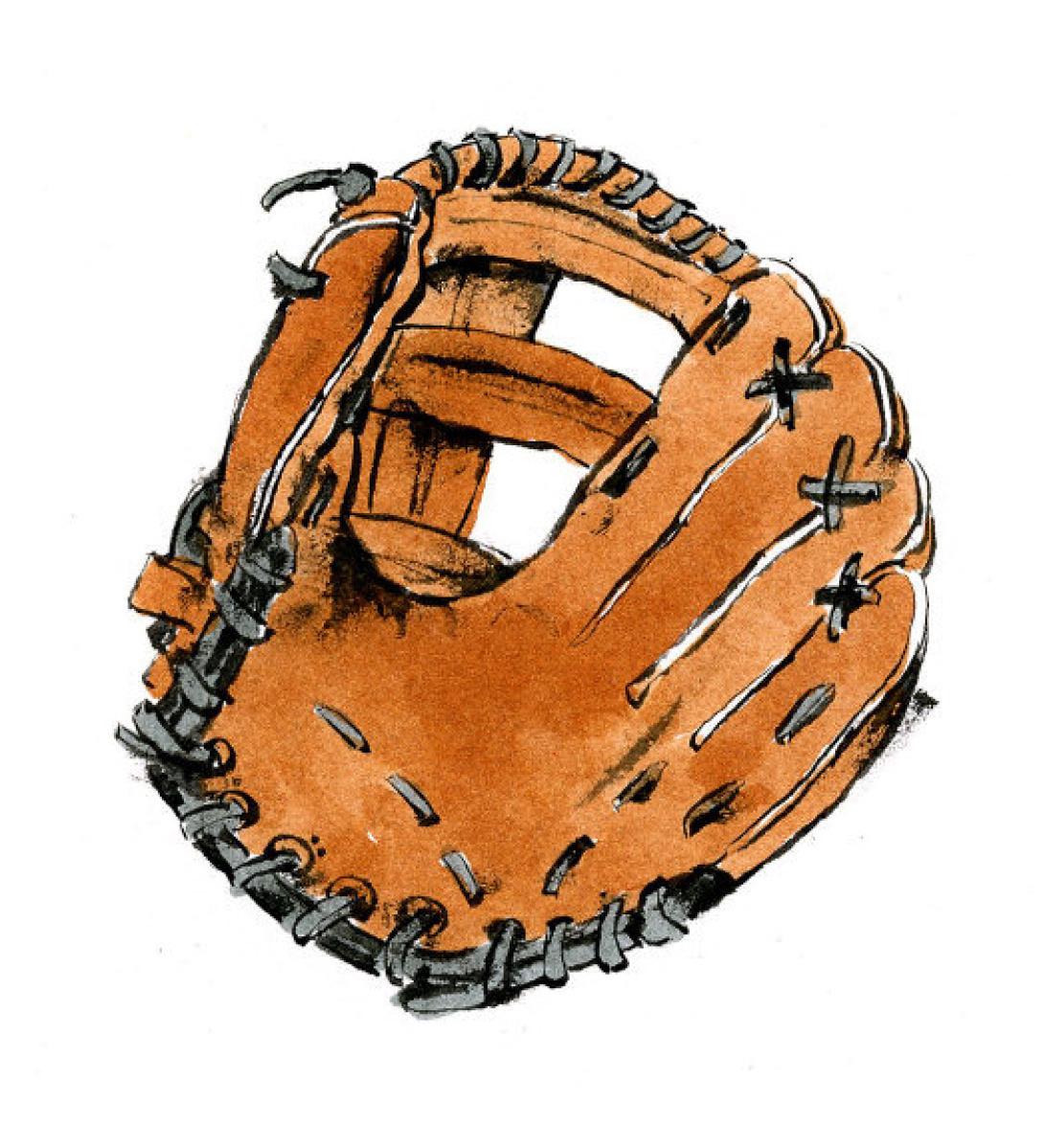 37+ Baseball Glove Outline Clip Art