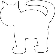 Cats, Stencils and Cat outline