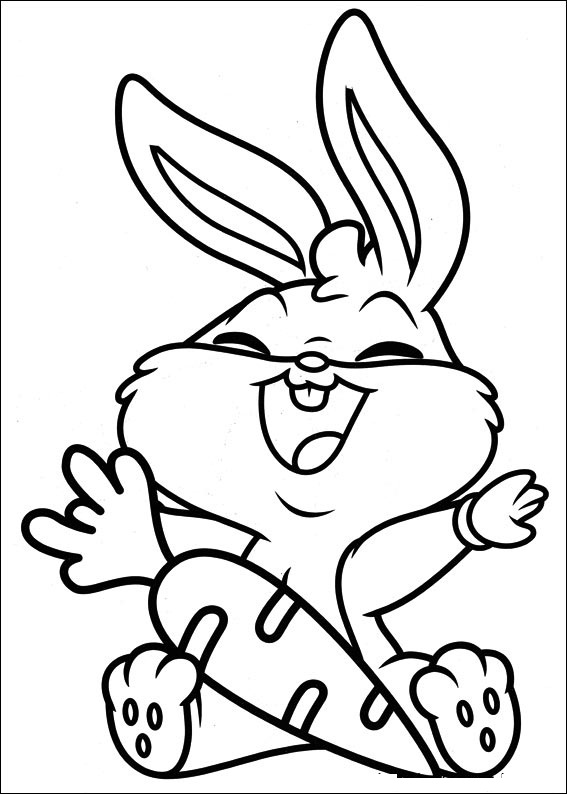 Bugs Bunny Coloring Pages | Print Color Craft