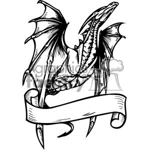 Dragons Sign Clipart