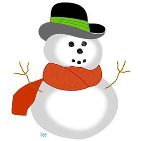 Snow Man Clip Art Winter Season Printable Graphic Polyvore Clipart ...