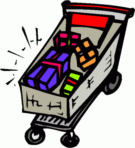 Grocery Cart Clipart Clipart - Free to use Clip Art Resource