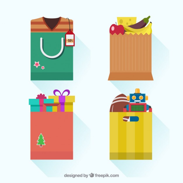 487 views Shopping Bag Vector Free Download