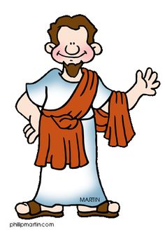 Bible character clipart black and white