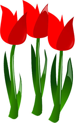Free Flower Clipart - Spring Flowers