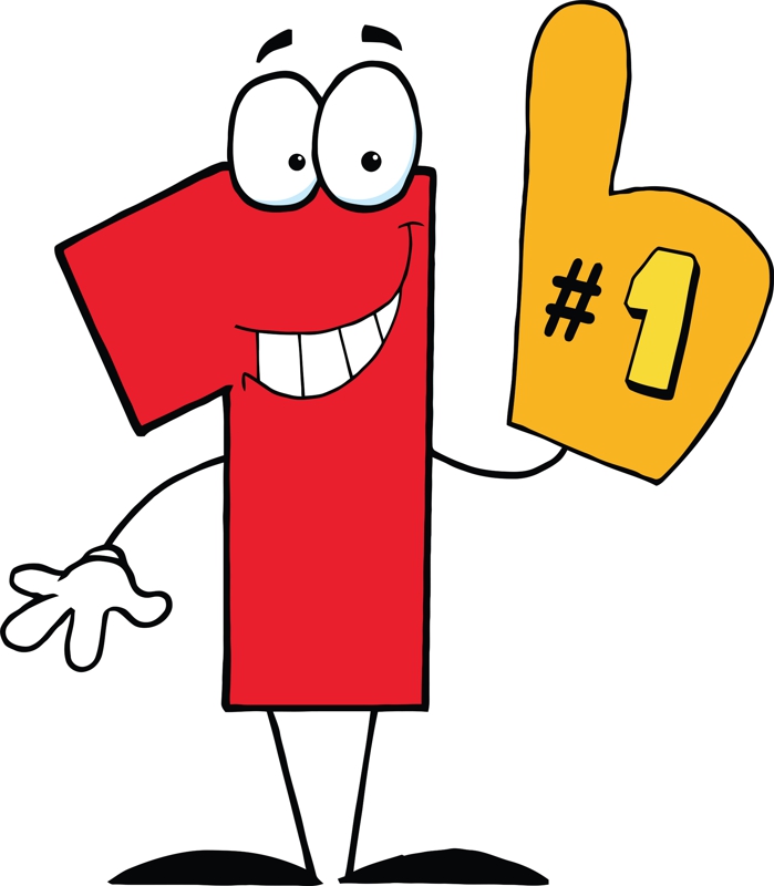 Cartoon Numbers Clipart