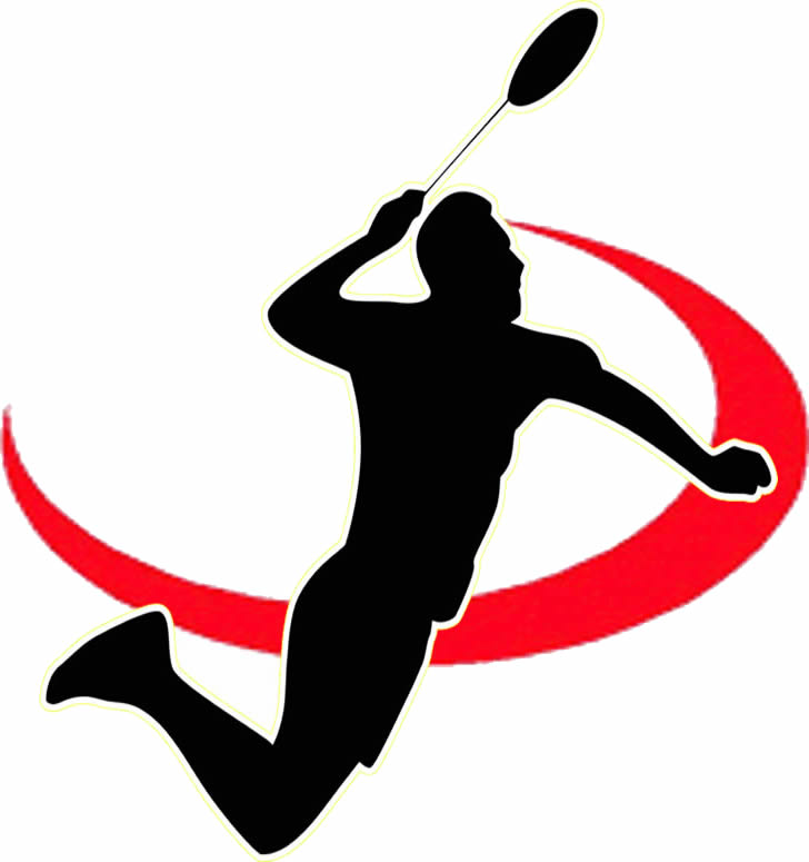 Badminton logo clipart