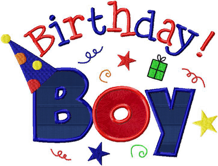 Happy Birthday For 9 Year Old Boys Clipart