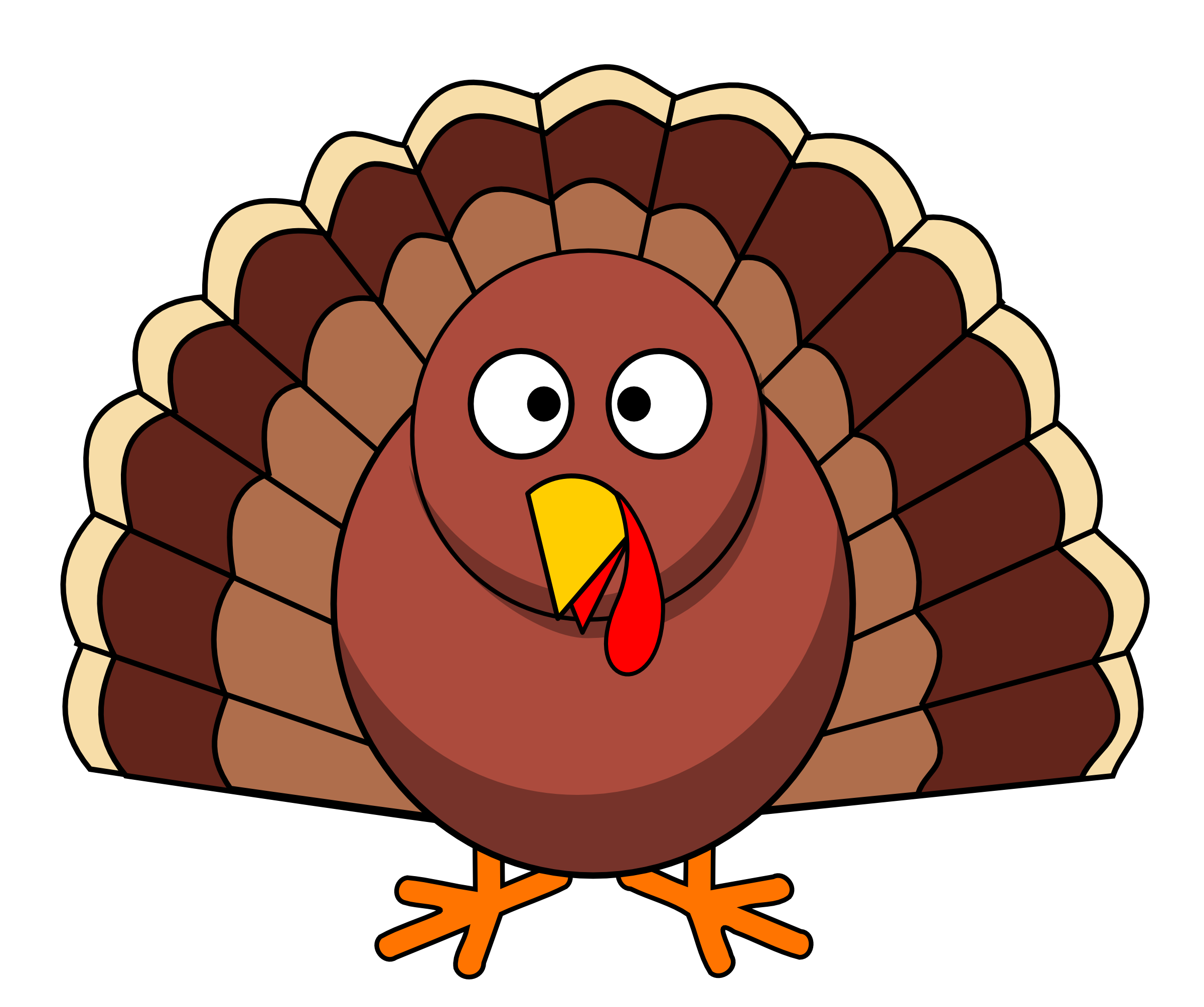 515 views Turkey clip art pictures thanksgiving