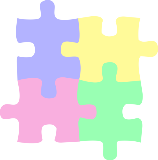 Interlocking puzzle clipart kid 3 - Clipartix