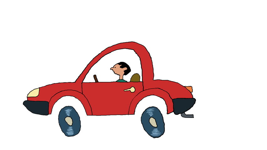 Cartoon Funny Cars Stock Footage Video 360343 - Shutterstock