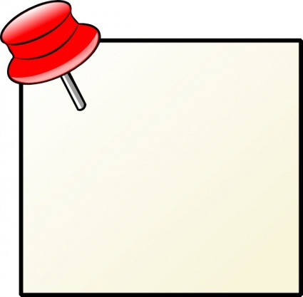 Post It Note Clipart