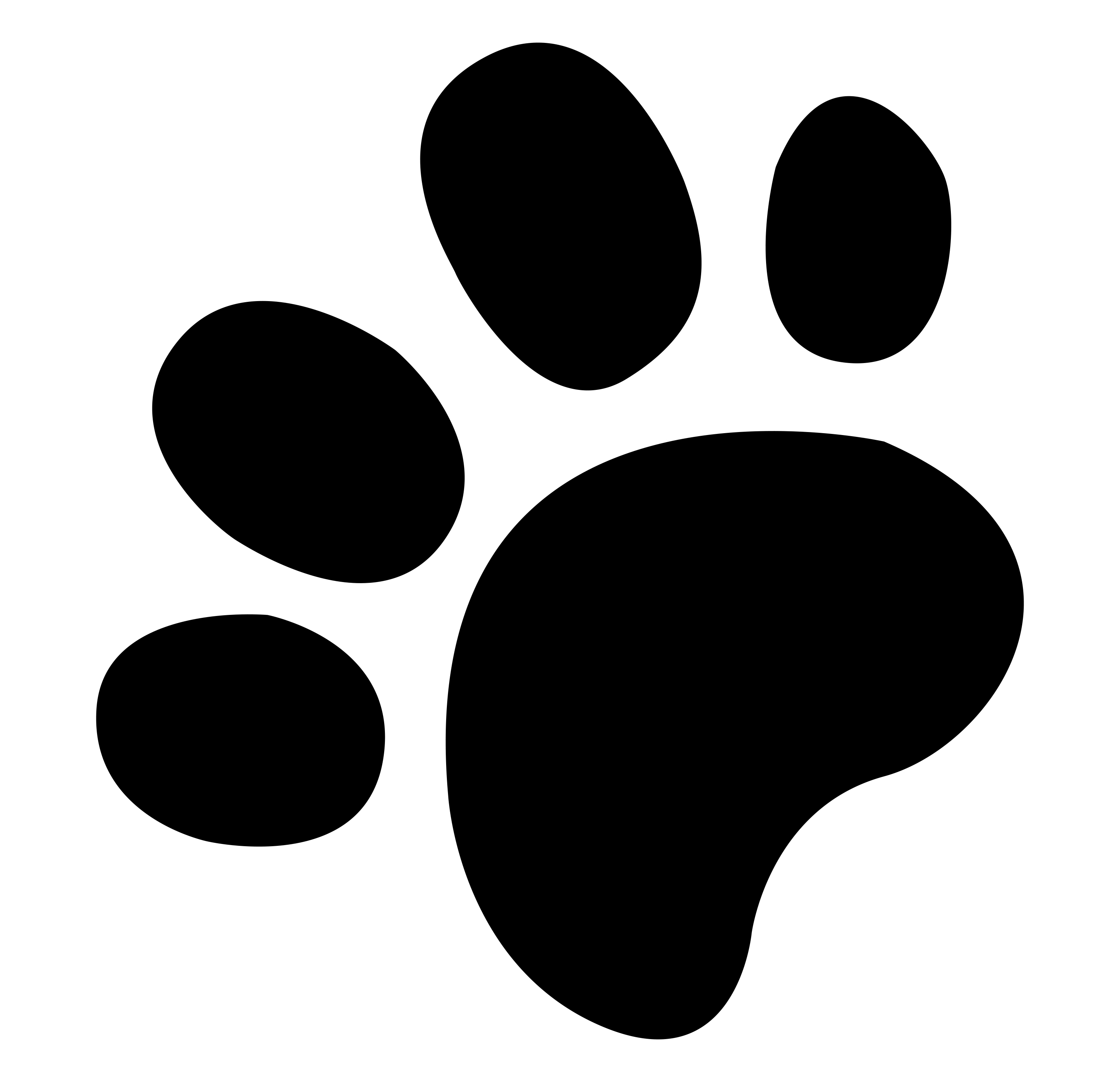 clipart dog print - photo #28