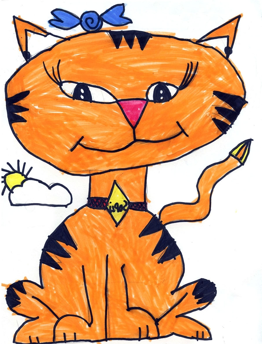 Tiger Cartoon Drawing - Drawing And Sketches
