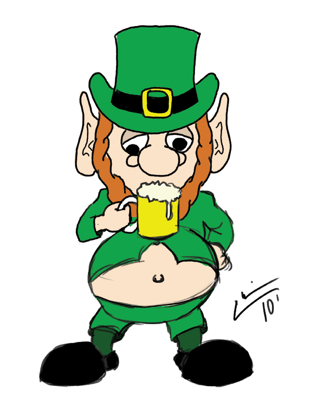 girl leprechaun clipart - photo #13