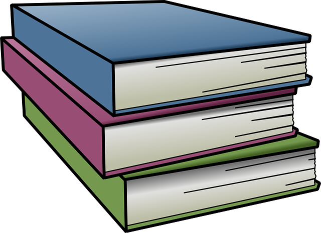 Free clipart stack of books