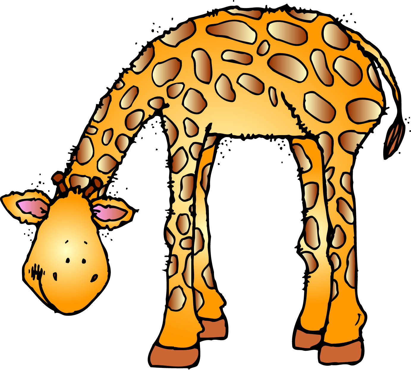 Cute Zoo Animals Clipart