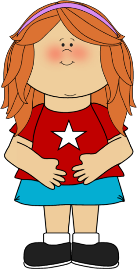 Clip Art Girl With Blouse Clipart