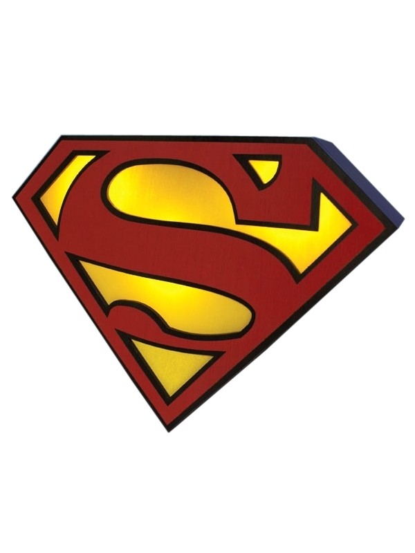 Superman Logo Light from DC Comics Universum 19 cm