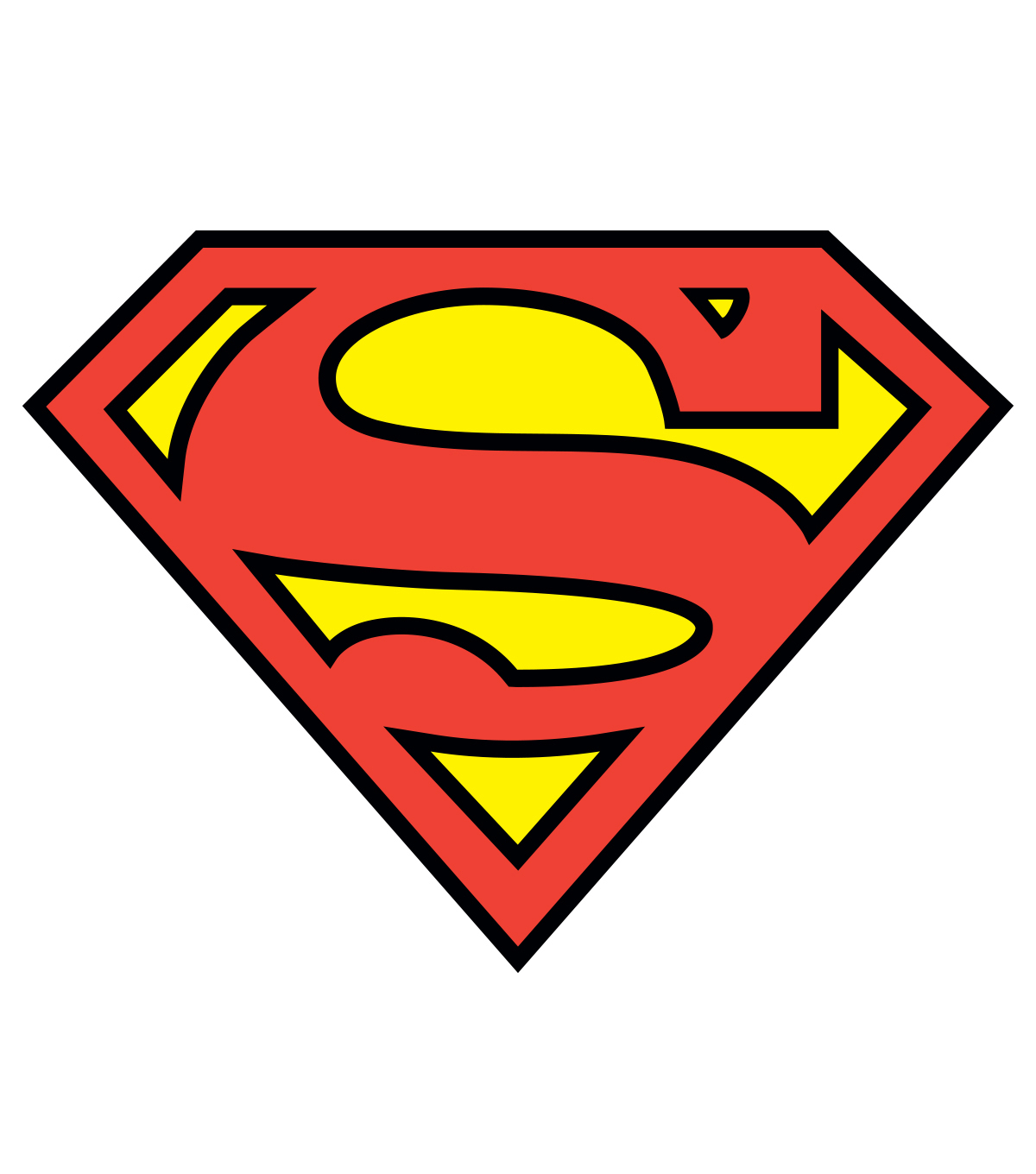 DC Comics Large Transfer Classic Superman Logo - JoAnn | Jo-Ann