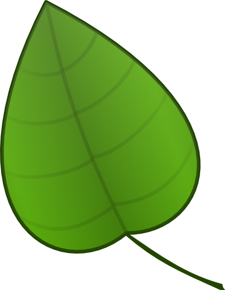 Jungle Leaf Template