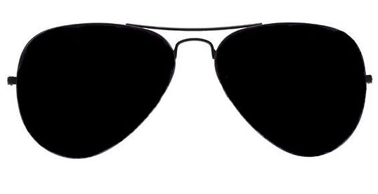 Free aviator sunglasses clipart