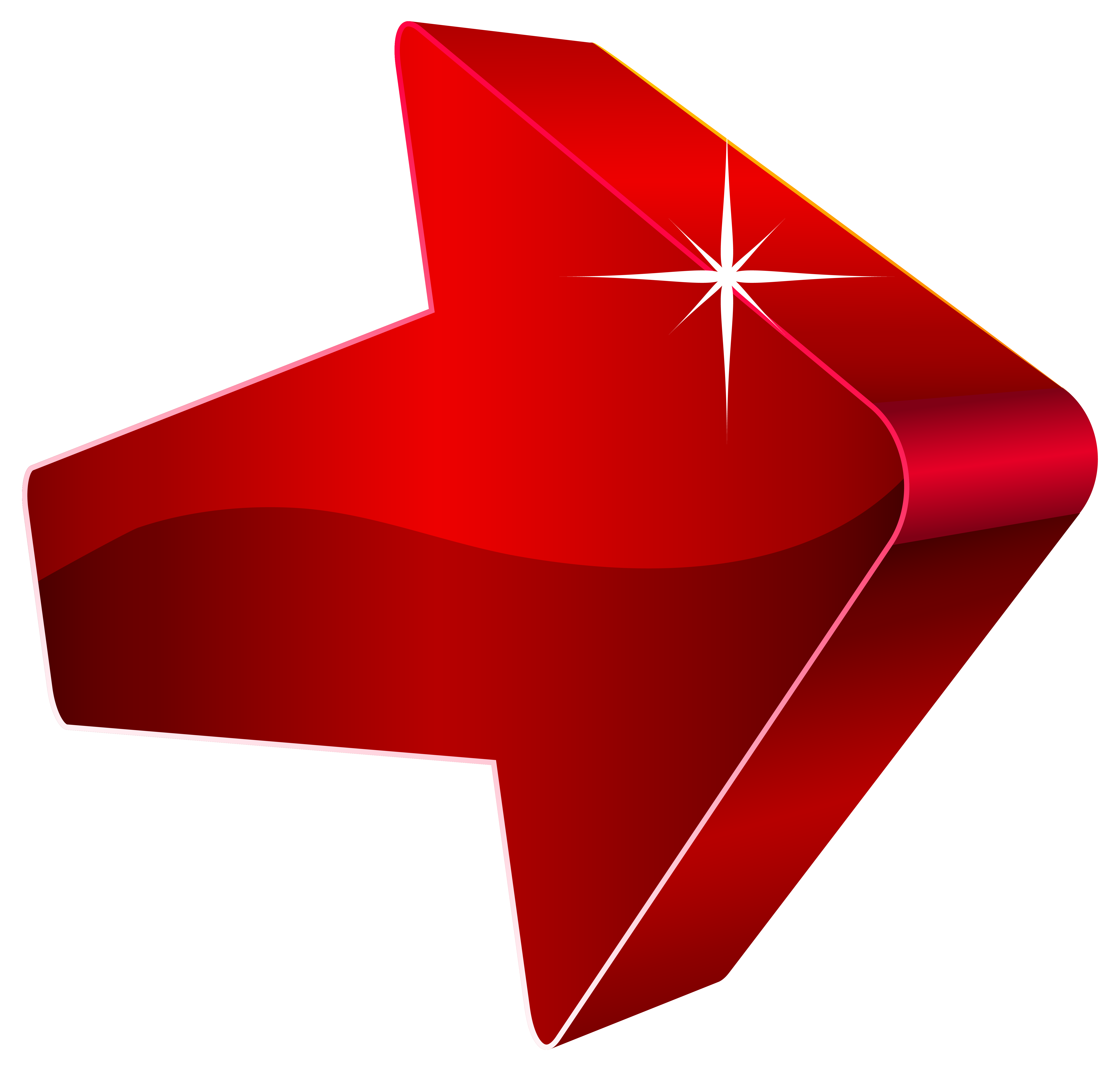 Arrow Red Right Transparent PNG Clip Art Image