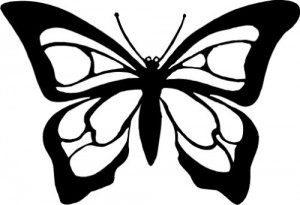 Monarch Butterfly Black And White Clipart - ClipArt Best