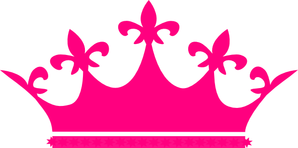 Pink princess crown clipart - ClipartFox