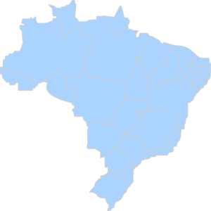 Brazil Map Vector - ClipArt Best