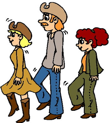 Line Dance Clip Art Clipart - Free to use Clip Art Resource